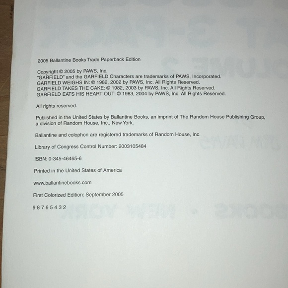 Garfield Fat Cat 3-Pack Book Volume 2 by Jim Davis - softcover - Picture 4 of 12